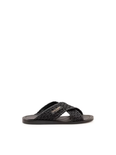 Klapki Dolce And Gabbana czarne