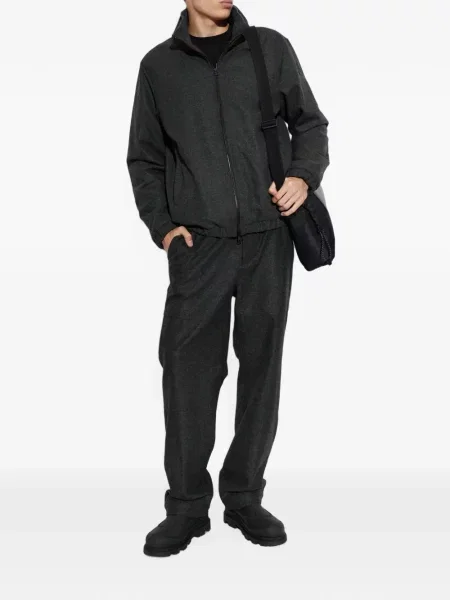Matlasat geacă Moncler gri