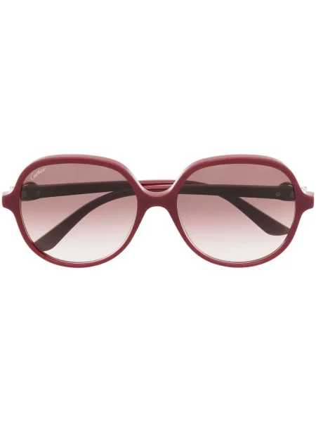 Ochelari de soare Cartier Eyewear roșu