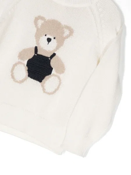 Sweter dziecięcy Il Gufo biały
