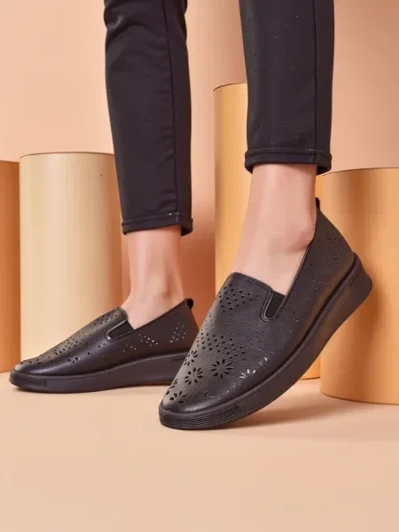 Mocasini Resti negru