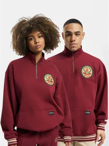 Bluza nierozpinana Rocawear bordowa