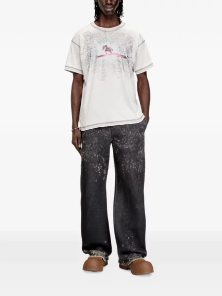 Tricou Diesel gri