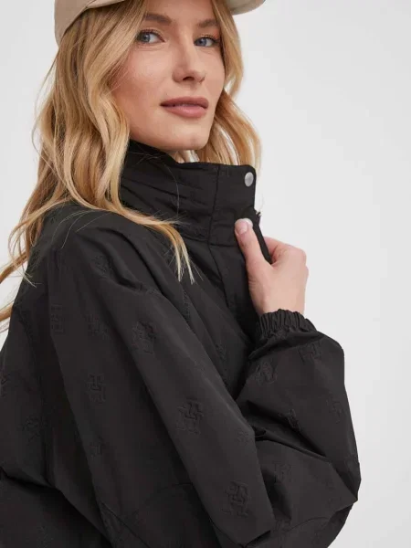 Kurtka przejściowa Tommy Hilfiger czarna
