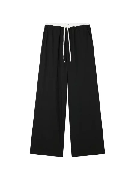 Pantaloni B+ab cu cordon negru
