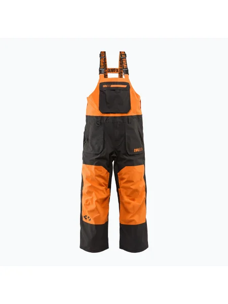 Pantaloni de snowboard pentru bărbați ThirtyTwo Basement Bib black/orange negru