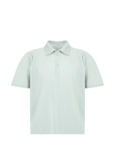 Tricou polo Issey Miyake verde
