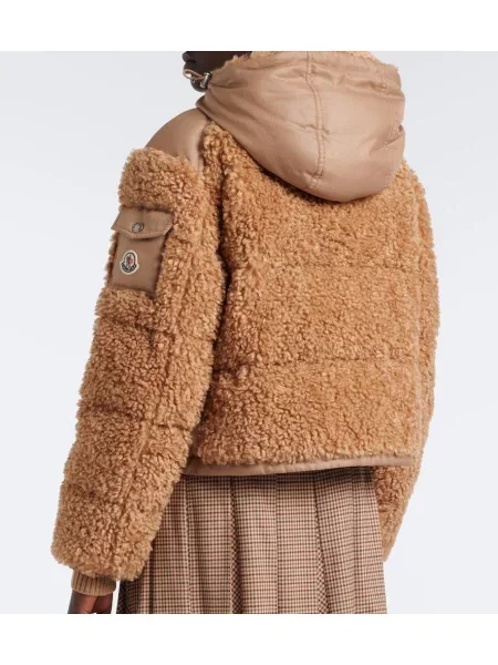 Ursuleț de pluș geacă cu puf Moncler maro