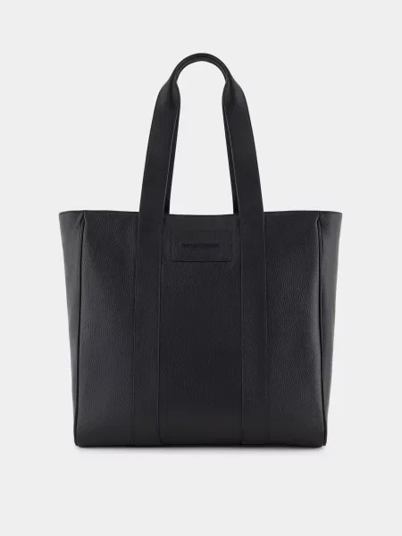 Emporio Armani Шопер Шкіра чорний