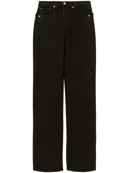 Blugi drepți Re/done negru