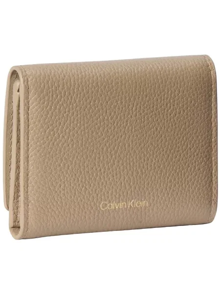 Bőr farmerek Calvin Klein bézs