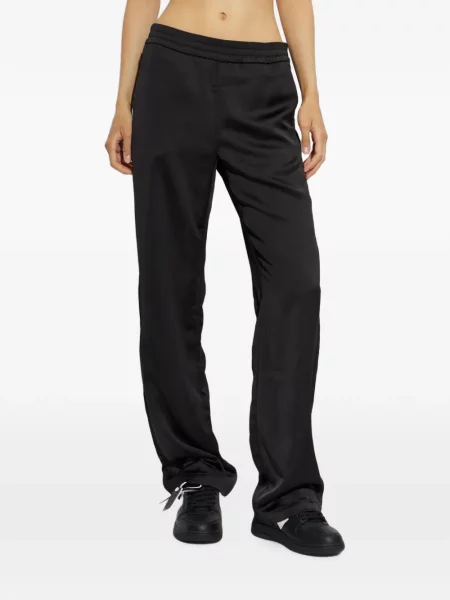 Pantaloni Off-white din dantelă alb