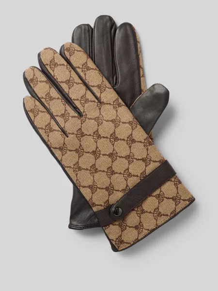 Rękawiczki z detalem z logo Joop! Collection