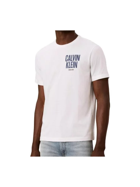 Tricou Calvin Klein Jeans alb