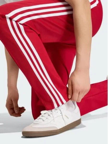 Adidas Originals teplákové nohavice pánske s bavlnou Beckenbauer červená