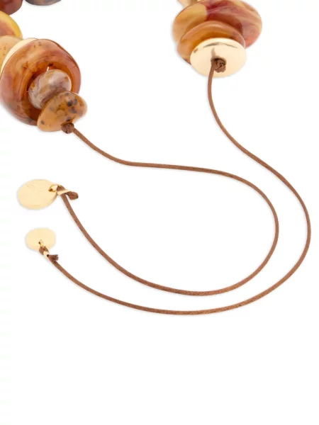 Brăţară Dsquared2 cu mărgele auriu