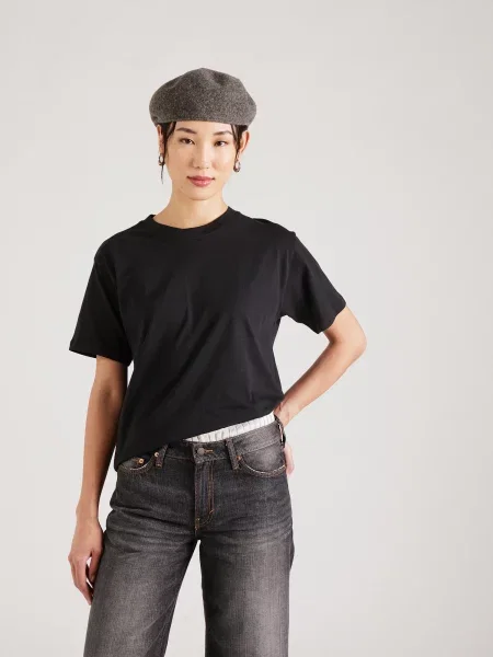 ABOUT YOU Tricou Astrid negru alb