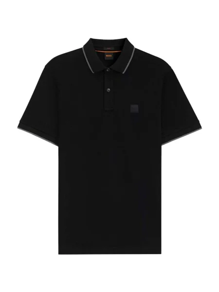 Tricou polo Boss negru
