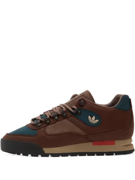 Top Adidas cu imagine alergare maro