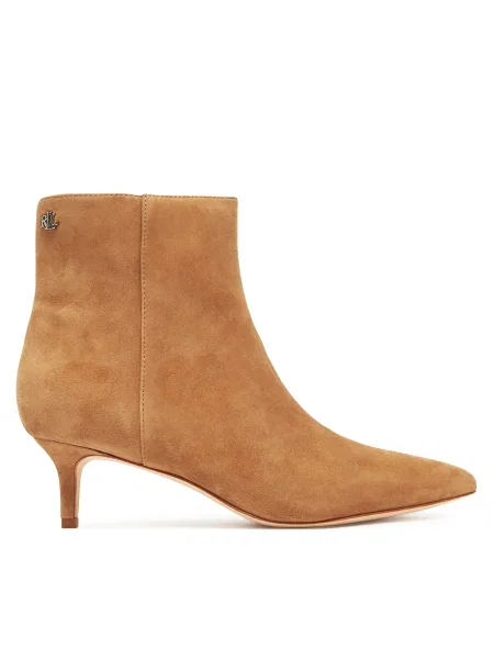 Botine LAUREN RALPH LAUREN maro