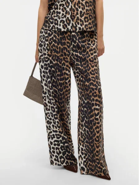 Vero Moda Pantaloni din Josie Maro Wide Leg negru