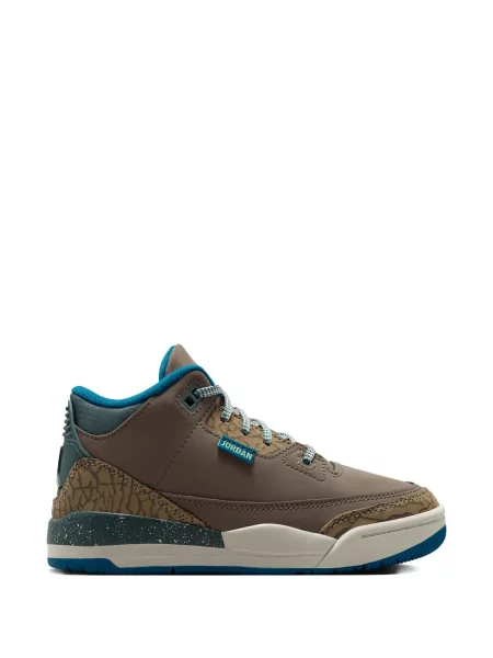 Sneakersy dziecięce Jordan 3 Retro zielone