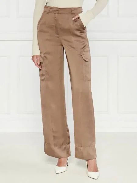 Marella Pantaloni cargo KHAT maro