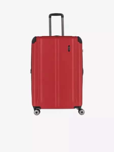 Travelite City 4w L Bőrönd piros