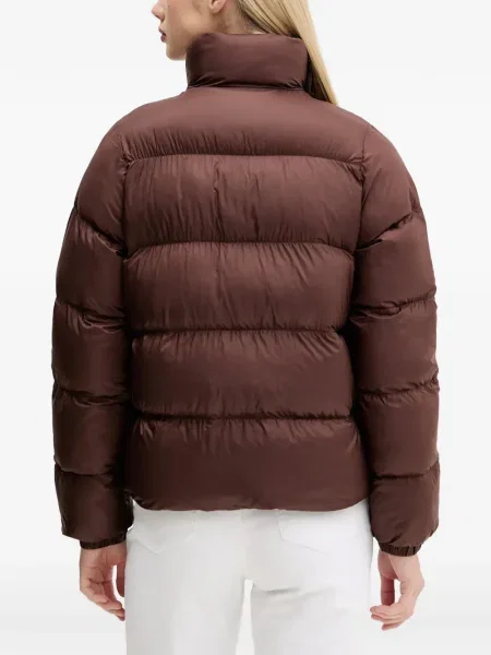 Bermude Adidas cu șireturi cu dungi din dantelă maro