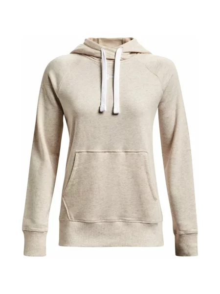 Bluza z kapturem Under Armour polarowa beżowa