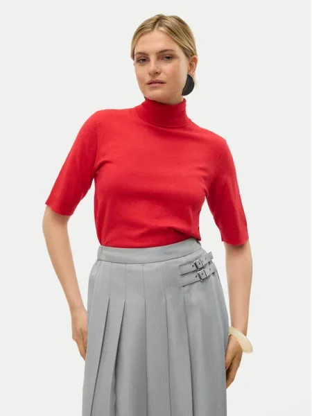 Vero Moda Pulover Fantastic roșu