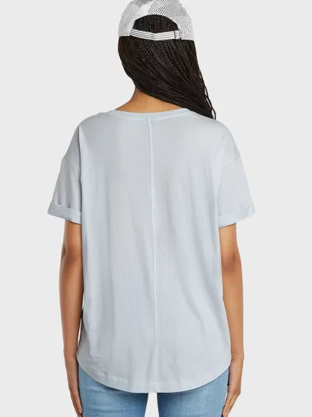 Футболка G-star Raw блакитна