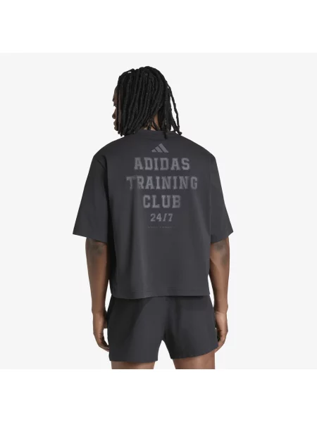 T-shirt adidas Primelift Short T-Shirt Black XXL czarna