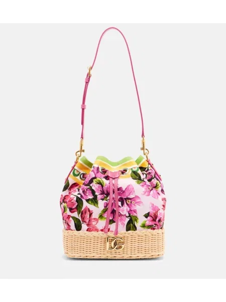 Geantă bucket Dolce&gabbana cu model floral