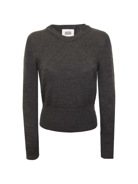 Sveter Alpha Studio čierna