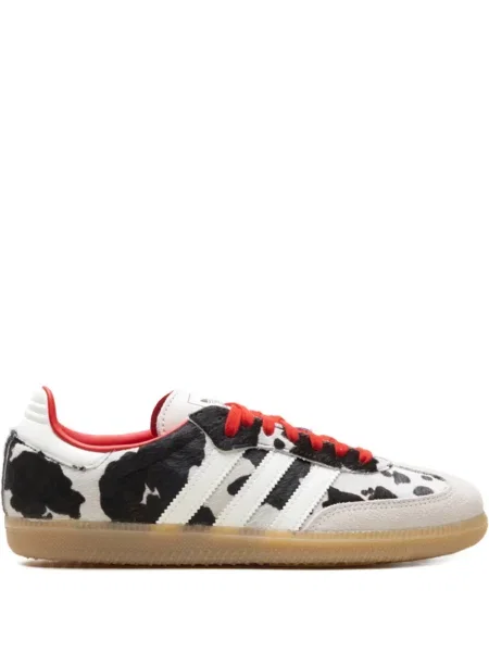 Sneakerși Adidas Samba cu dungi cu imagine alb