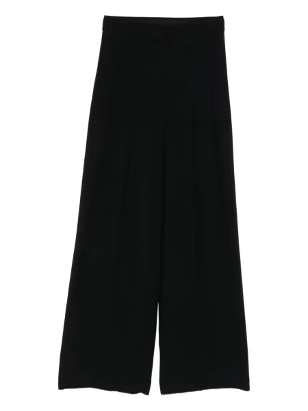 Pantaloni Alberta Ferretti plisate negru