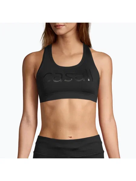 Casall Iconic Wool Спортен фитнес сутиен черен
