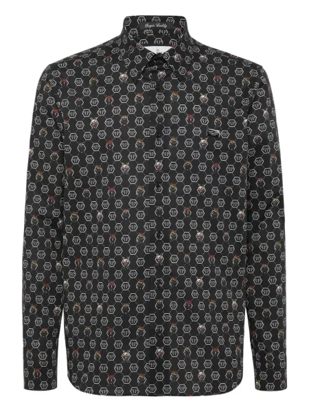 Cămașă Philipp Plein negru