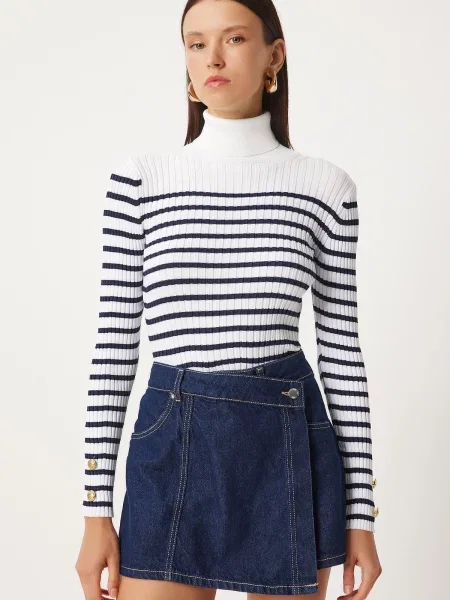 Pulover Happiness İstanbul alb