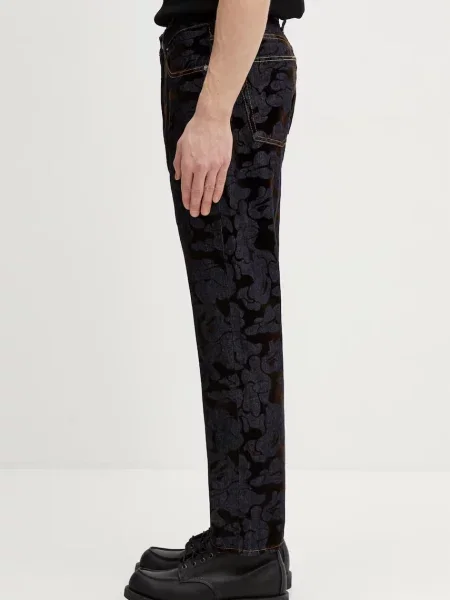 A Bathing Ape jeans Camo Flocked