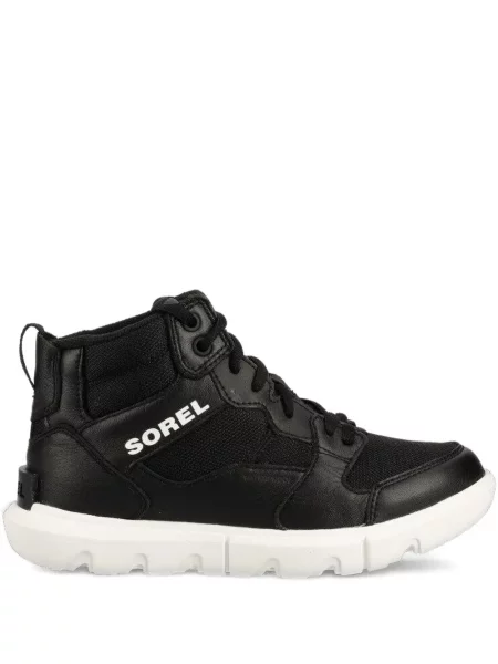 Sneakerși Sorel cu șireturi din dantelă negru