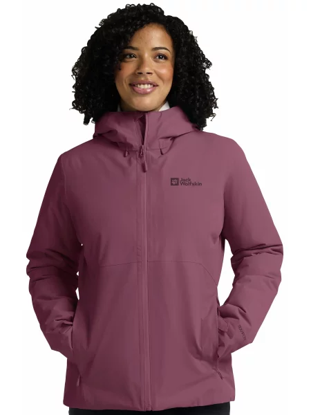 Зимова куртка Jack Wolfskin Wisper ins jkt w рожевий