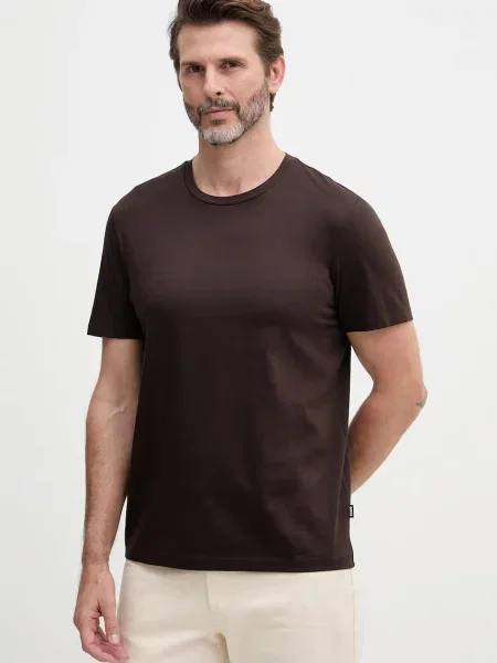 BOSS tricou pentru bărbați din maro