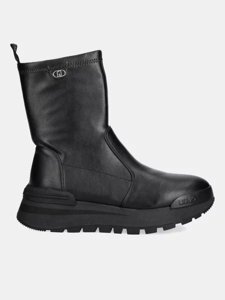 Ботинки Liu Jo на платформе черные