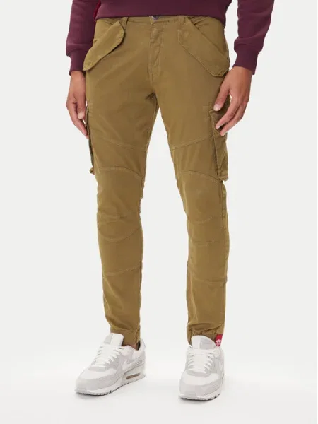 Alpha Industries nohavice Combat zelená