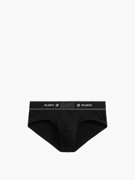 Hlačke Atlantic črna