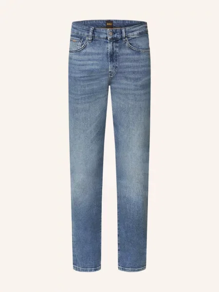 Boss Džíny Remaine Regular Fit medium blue modré