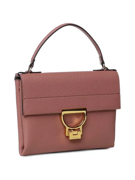 Geantă shopper Coccinelle din piele roz