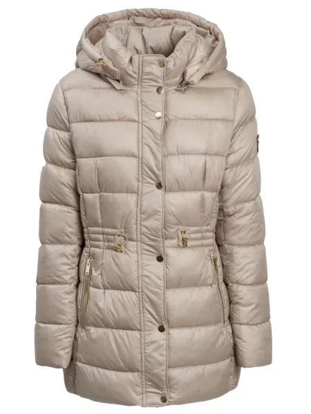 Influencer Geacă de iarnă bej